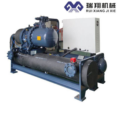 380-415V เครื่องเย็นสกรูเย็นด้วยน้ํา 52.5kw เครื่องปรับอากาศ 20-35°C ระบบเย็น อุณหภูมิทางเข้าน้ํา