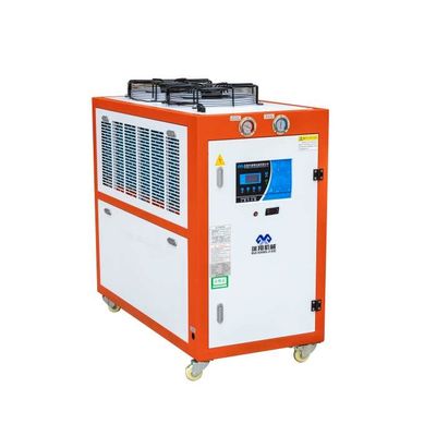 R134A/R410A เครื่องทําความเย็นด้วยน้ําแบบพกพา เครื่องทําความเย็นด้วยน้ําแบบพกพา ระบบหมุนเวียนแบบคู่