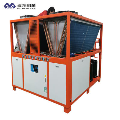 เครื่องทําความเย็นด้วยอากาศอุตสาหกรรม 100HP เดนมาร์ก Danfoss เครื่องปรับอากาศ R410A