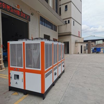40A เครื่องทําความเย็นน้ําอุตสาหกรรม PLC Control 3 Phase 380V/50Hz สําหรับการค้า