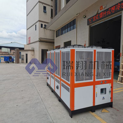 60A เครื่องเย็นสกรูเย็นด้วยอากาศ เสียงต่ําด้วยการควบคุม PLC 1000kW