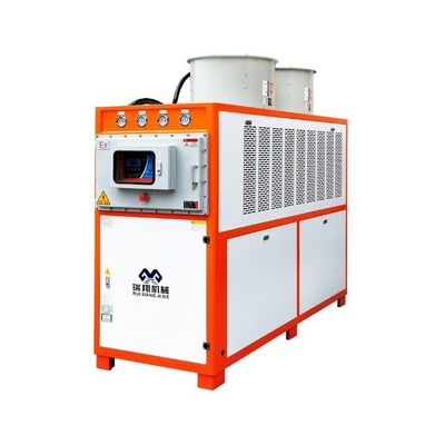 100A เครื่องทําความเย็นน้ําระบวนการใหม่ที่มั่นคง เครื่องทําความเย็นสกรูอุตสาหกรรม ที่น่าเชื่อถือ 380V 415V 50Hz