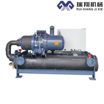 200HP น้ําเย็นสกรู Chiller ระบบอุตสาหกรรมสําหรับพลาสติก molding การประมวลผลเคมี