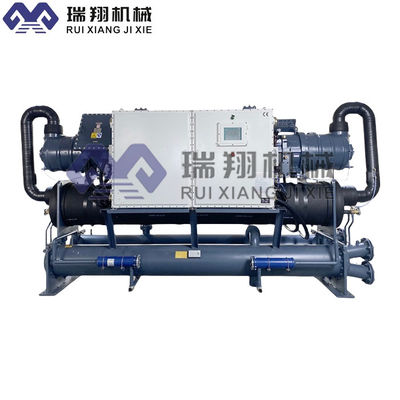380V / 50Hz เครื่องชิลเลอร์เครื่องปรับระบายอากาศระบายอากาศด้วยระบบควบคุม PLC